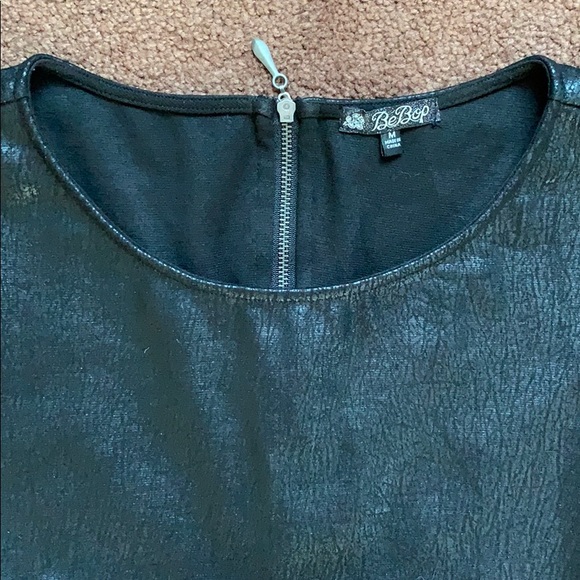 Faux Leather Dress, BeBop, Medium - Picture 2 of 5